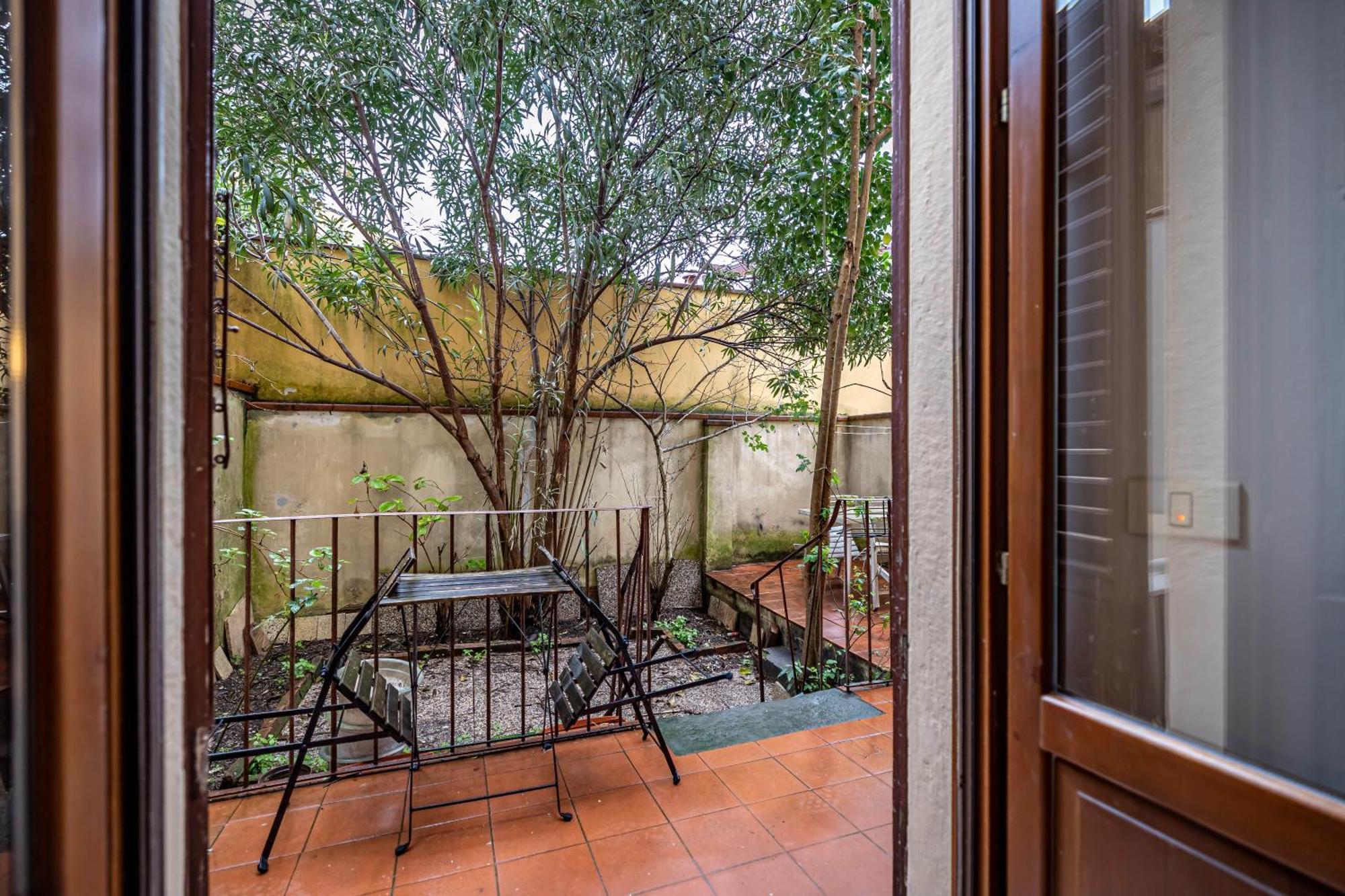Appartamento Con Giardino Florencia Exterior foto